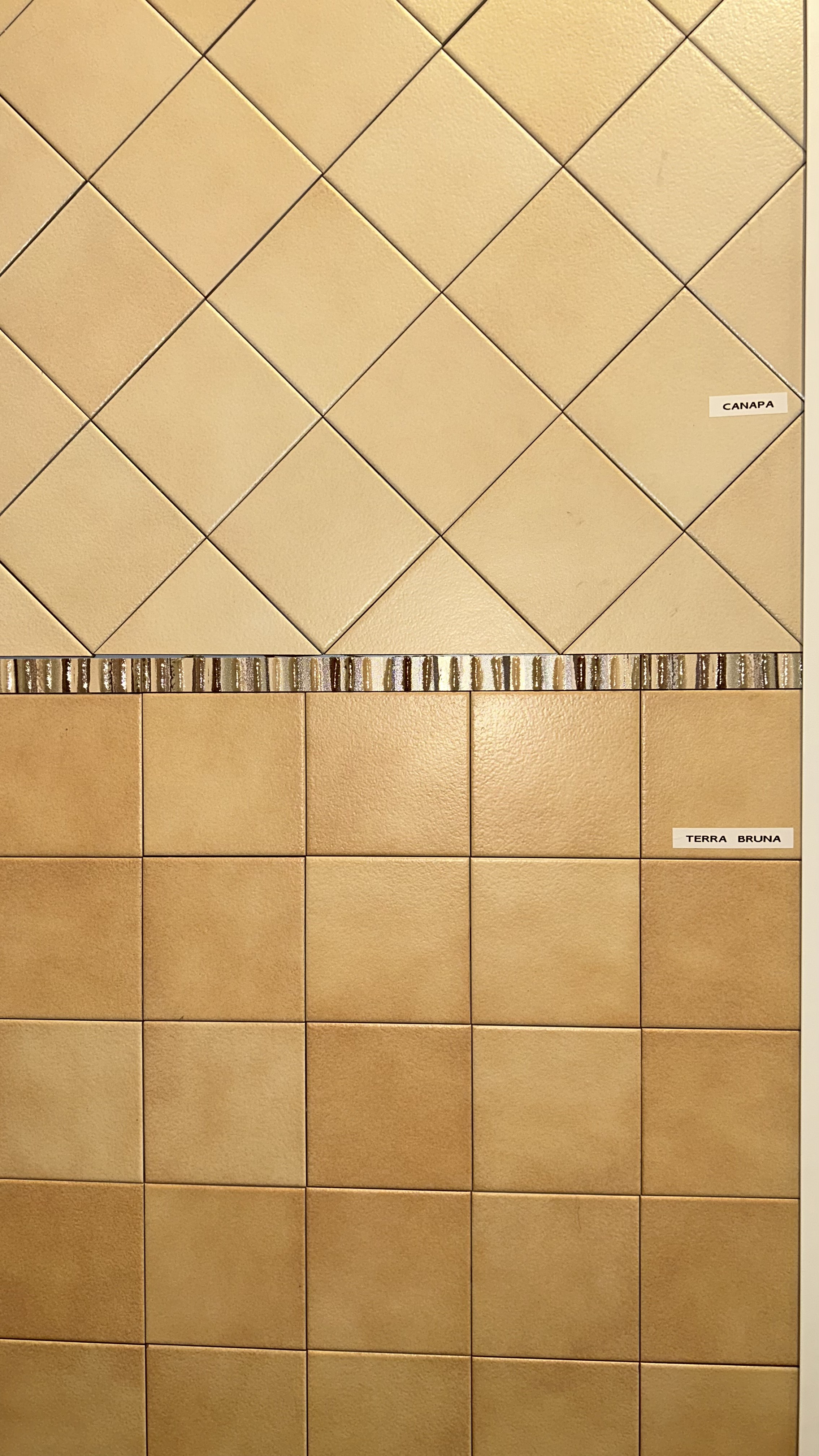 Canapa / Terra Bruna — Ceramiche di Treviso — occasione showroom
